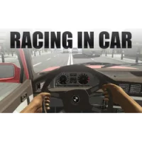 Racing in car